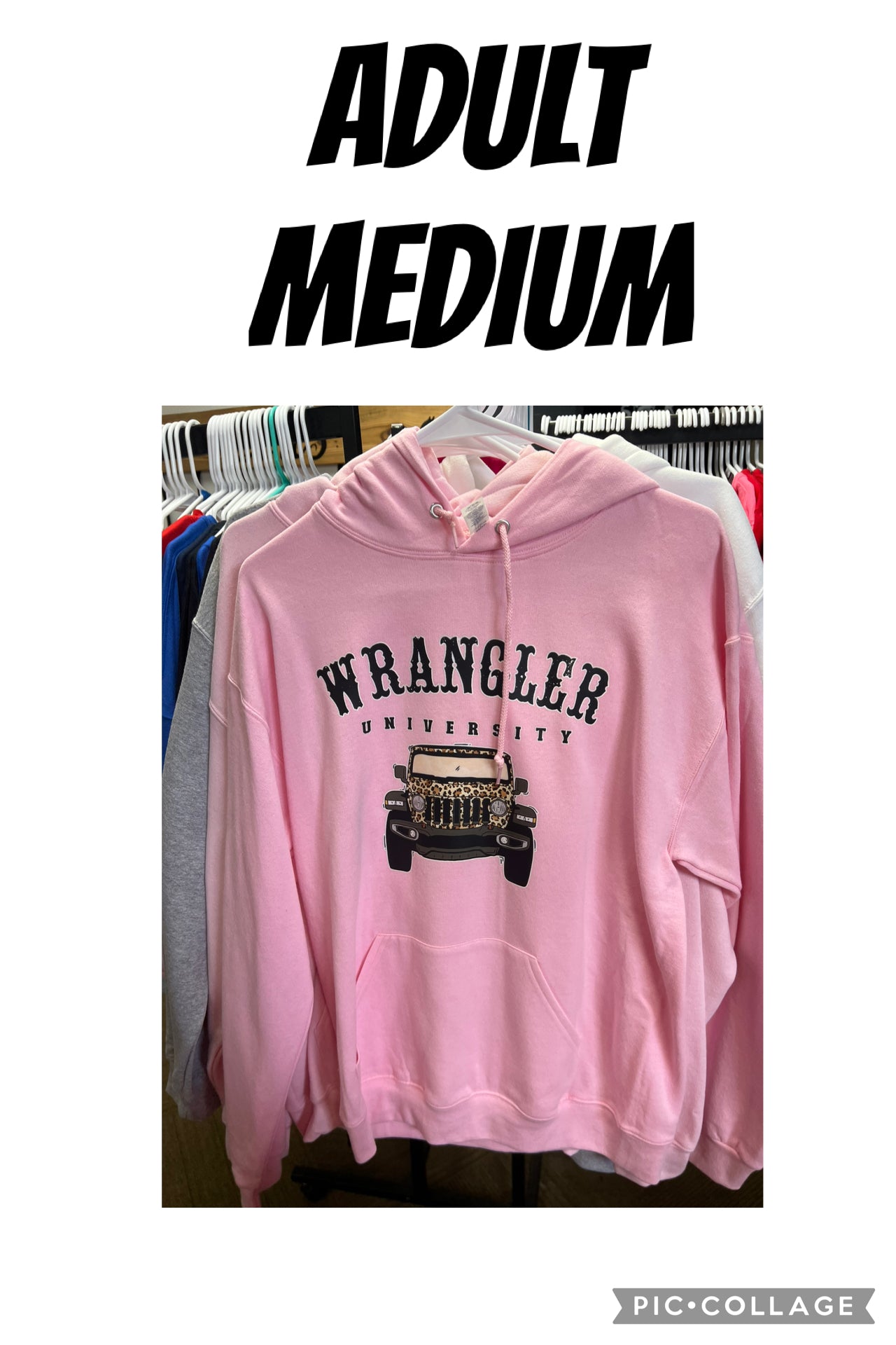 New unisex clearance adult hoddie