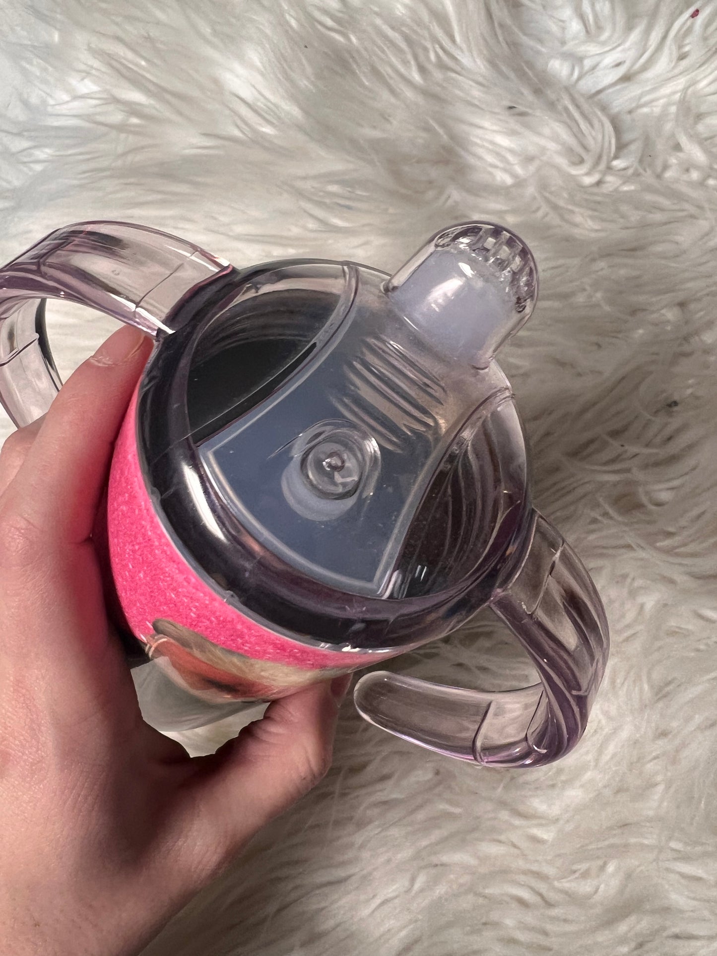 New 12 oz 2 in 1 cup missy (beautiful mess  mascot )
