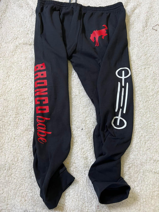 New unisex jerzees bottoms black