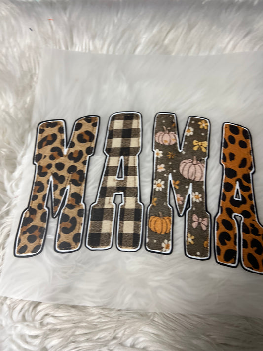 New DTF  Halloween mama