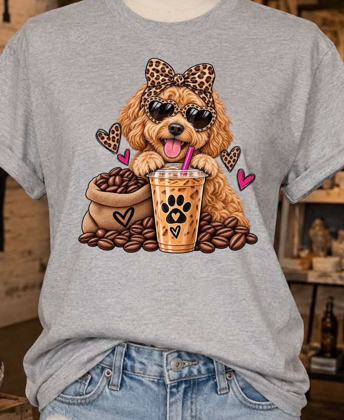 unisex top doodle ￼
