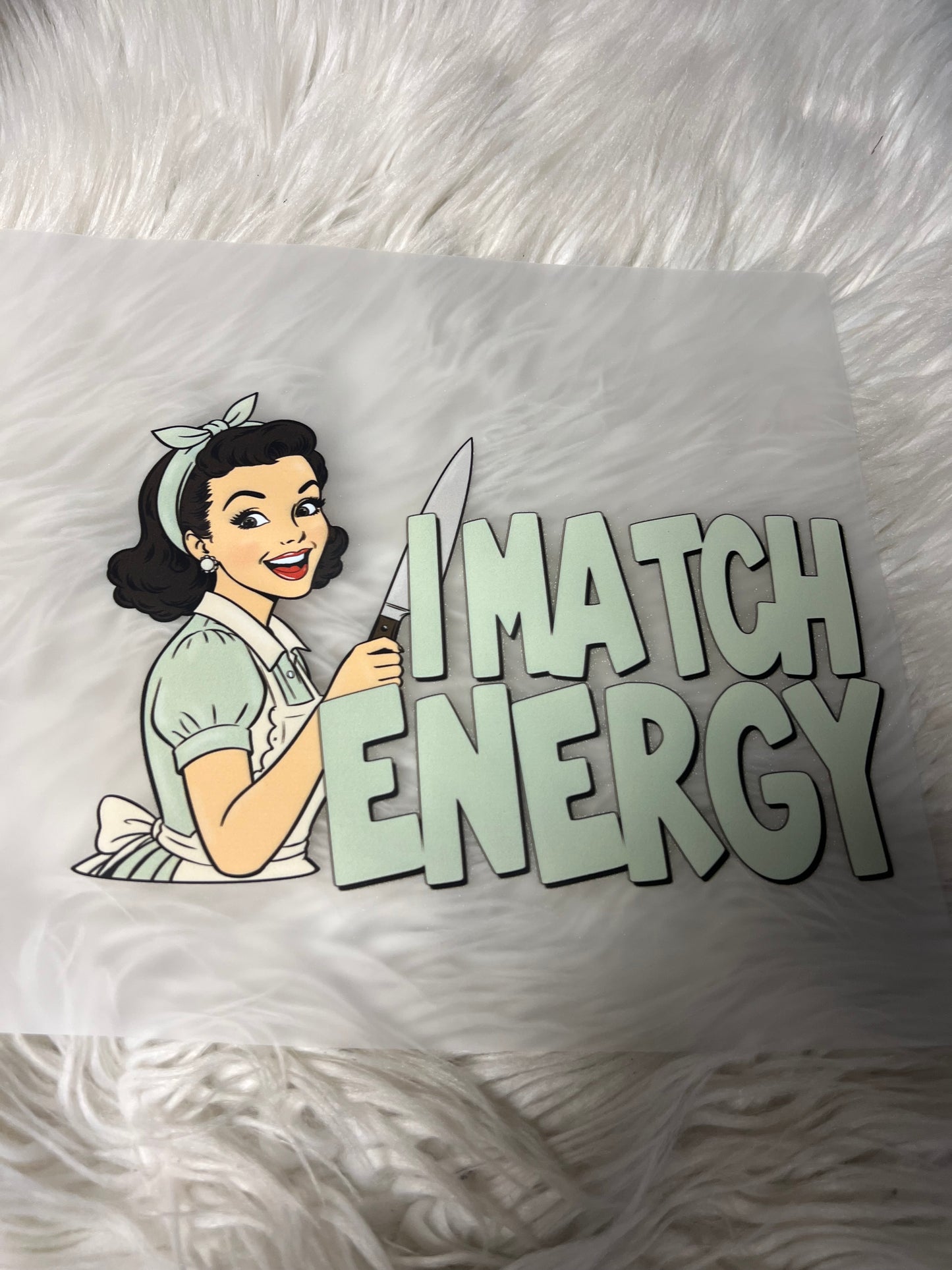 New DTF I match energy