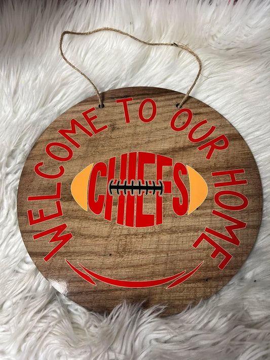 12 inch door circle hanger football