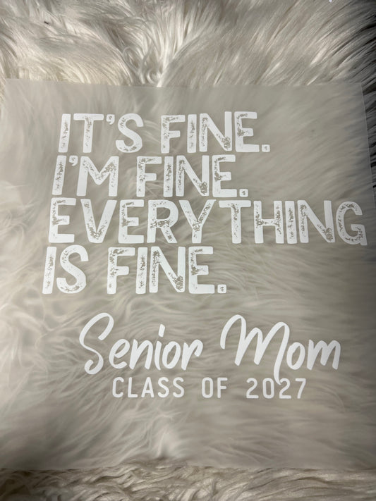 New DTF senior 2027 mom it’s fine. I’m fine. Everything is fine. ￼