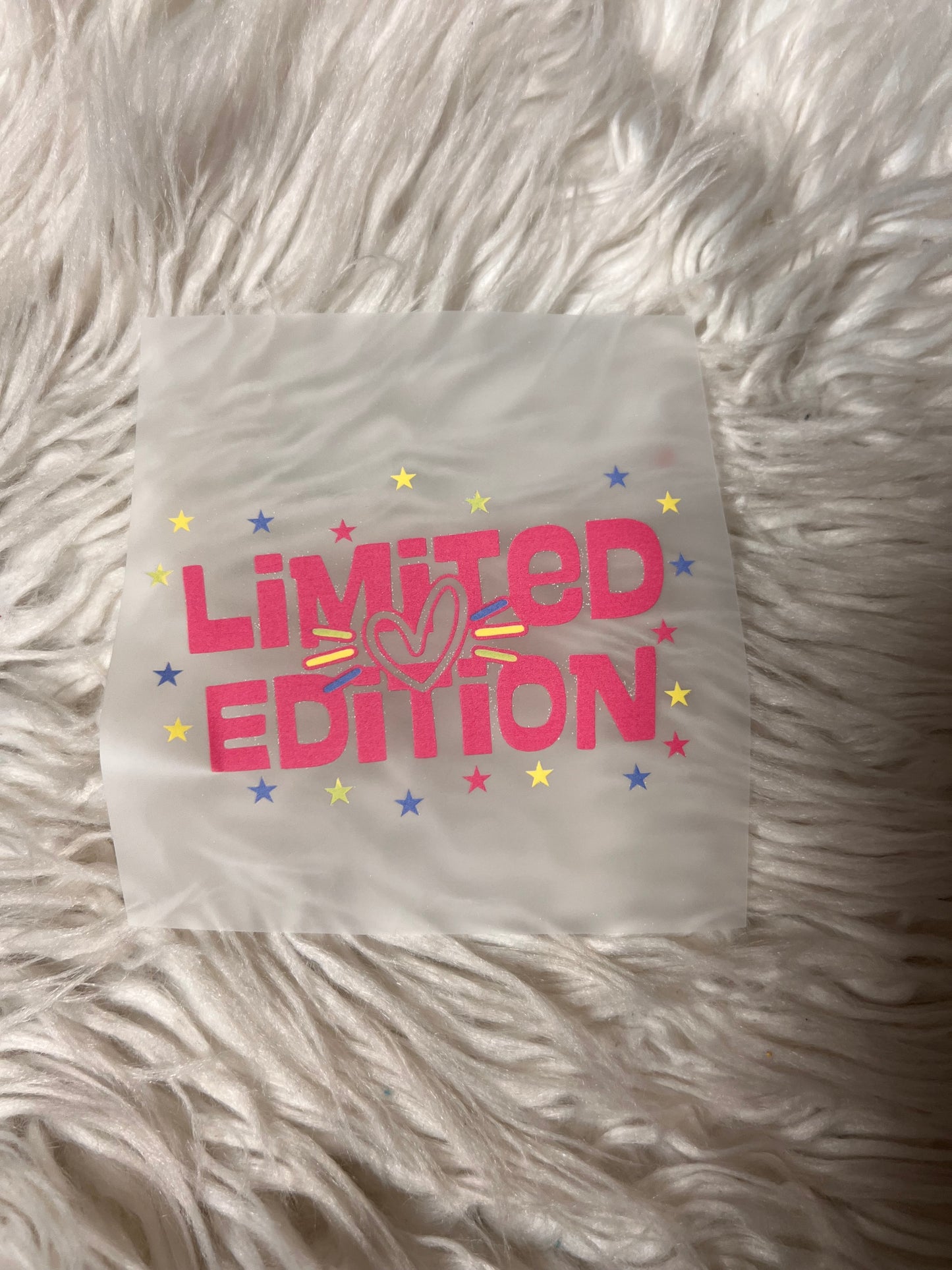 New DTF pink limited edition ￼
