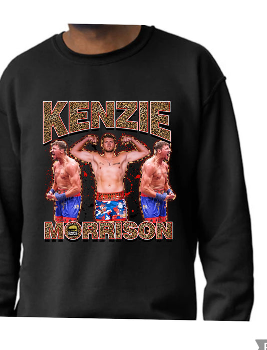 Kenzie Morrison unisex adult, crewneck sweatshirt, Gilden