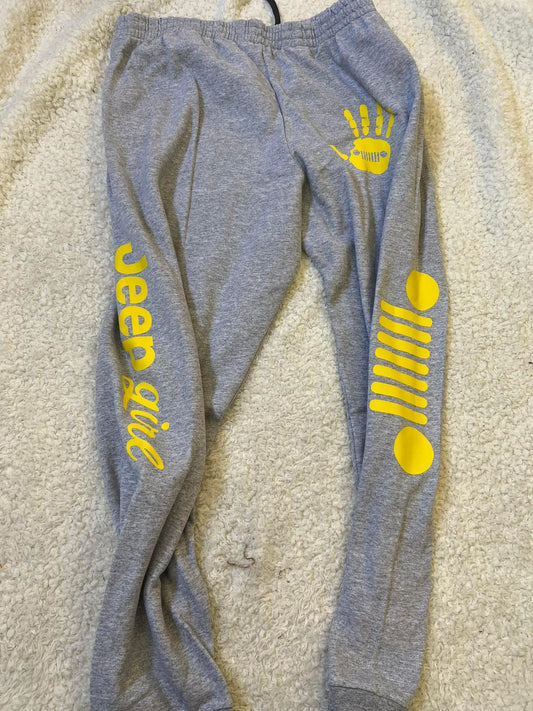 New unisex jerzees bottoms gray