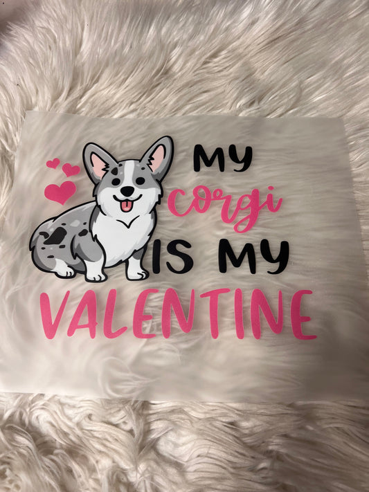 New DTF corgi