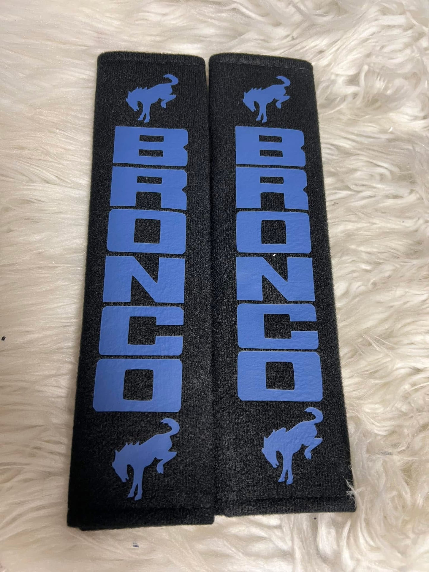 New seatbelt covers