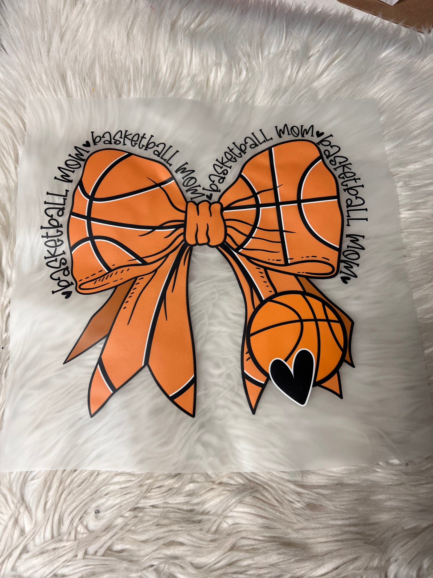 New DTF basketball