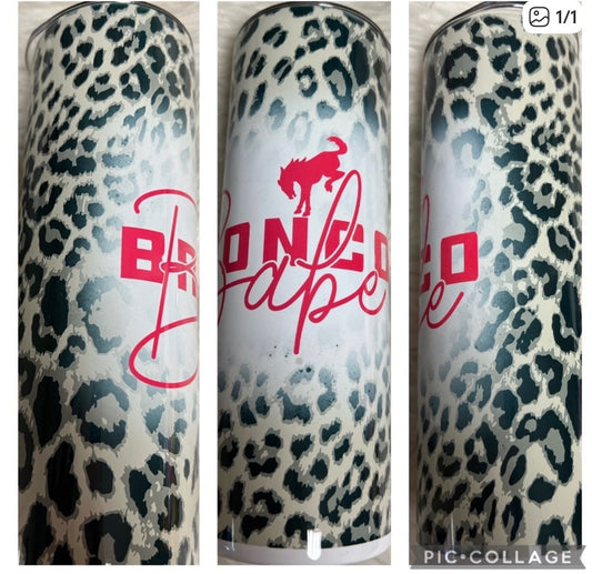 20 ounce metal Tumblr pink