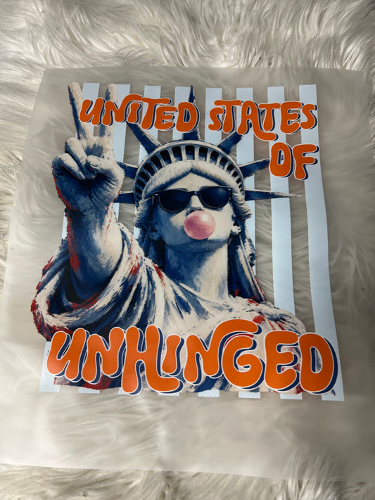New DTF USA patriotic