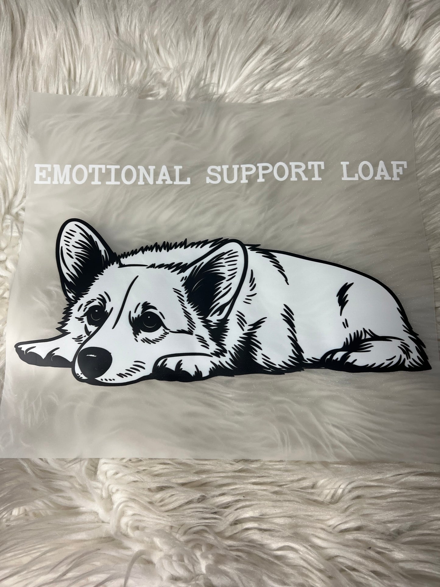 New DTF corgi