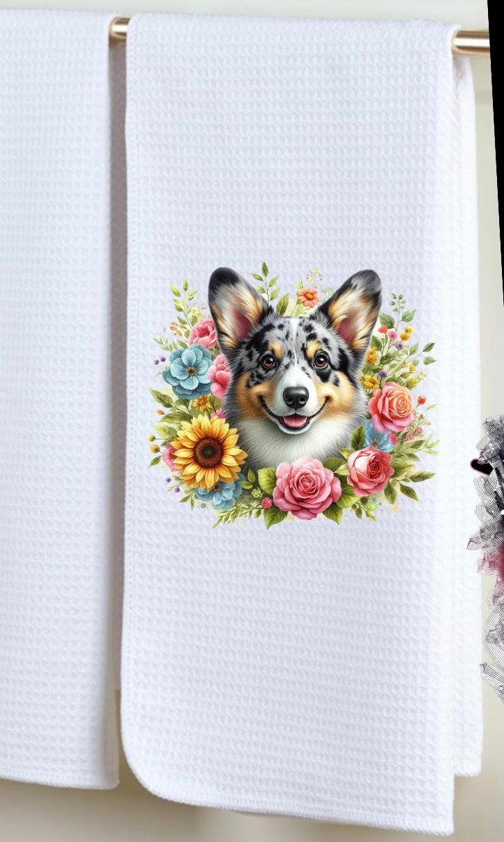 Decorative hand towel