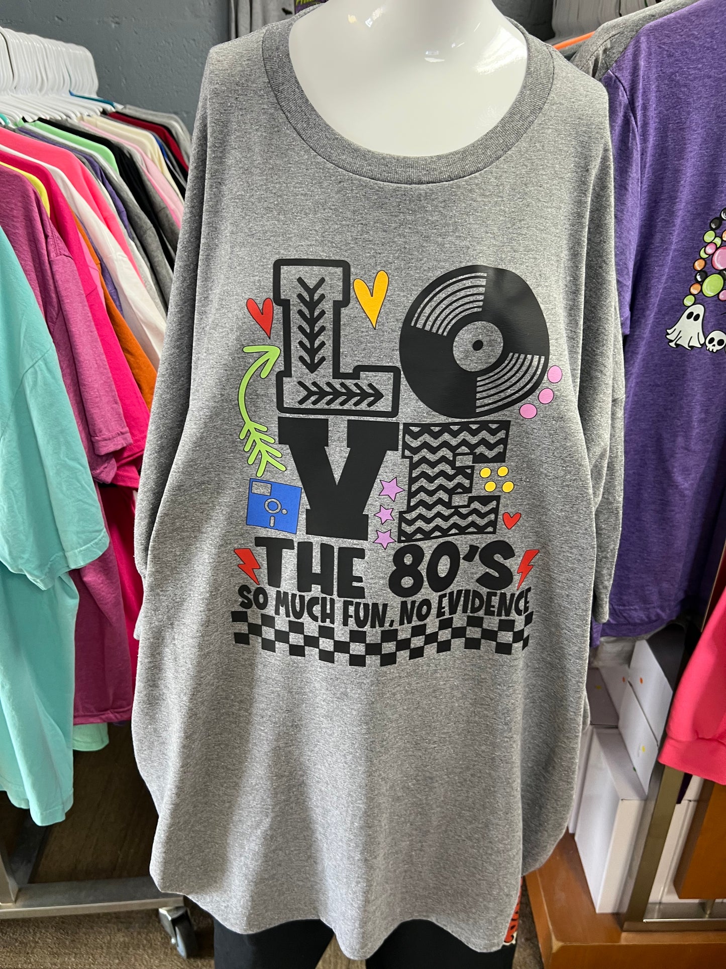 New unisex I love the 80s