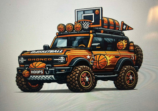 New DTF basketball