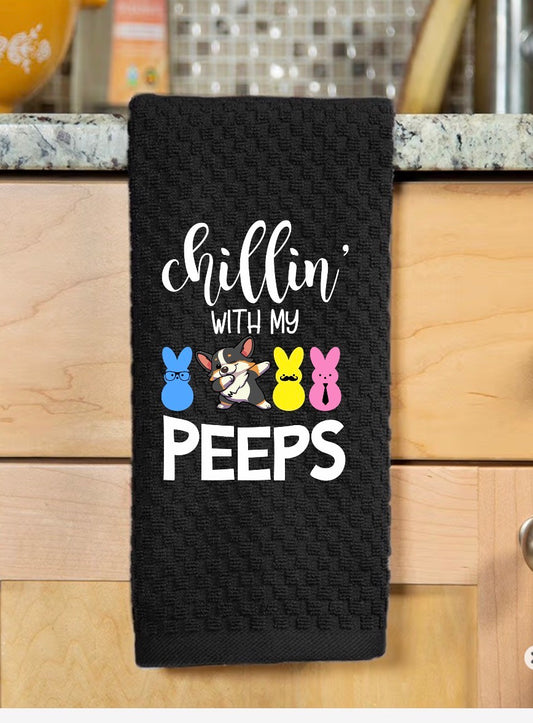 Decorative hand towel