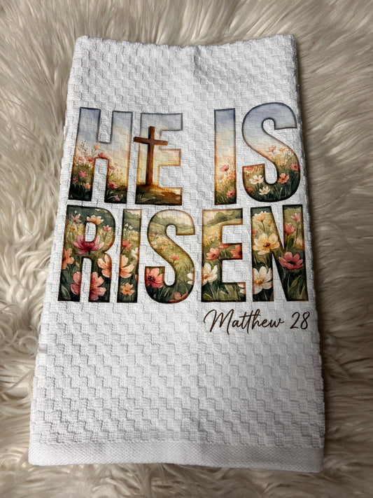 Decorative hand towel god