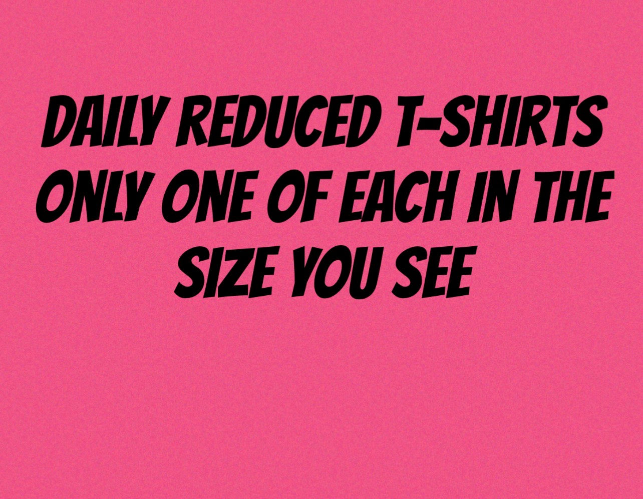 Daily reduce unisex T-shirts