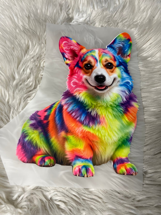 New DTF  corgi