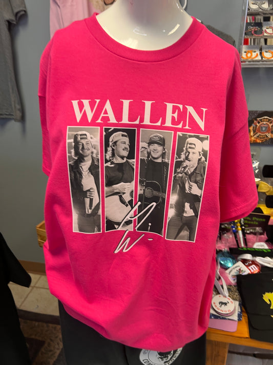 New unisex pink wallen