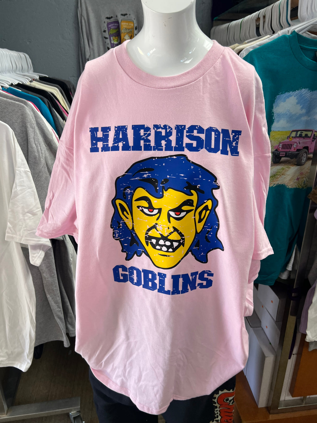 light pink unisex top