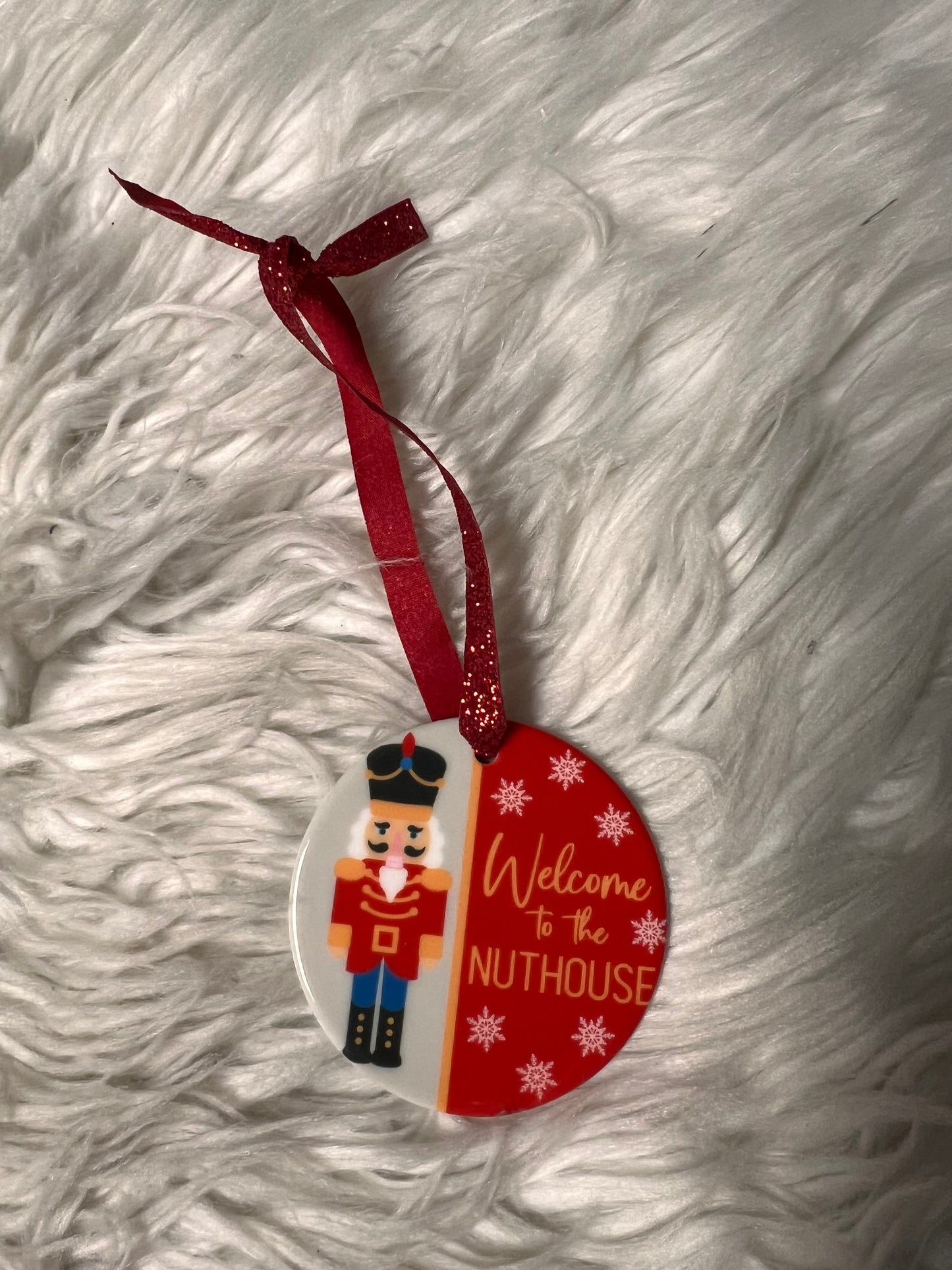 Ceramic Christmas ornament