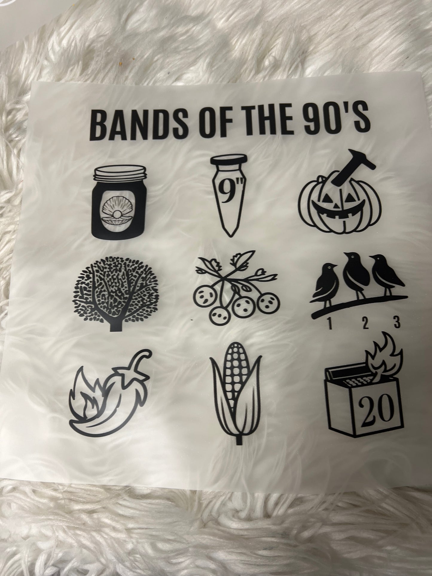 New DTF rock ‘n’ roll 90s