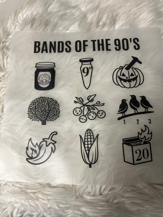 New DTF rock ‘n’ roll 90s