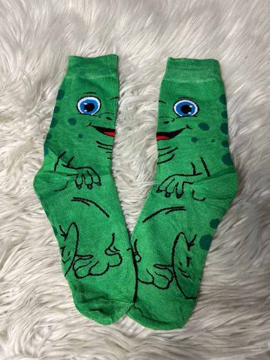 New adult one size graphic socks