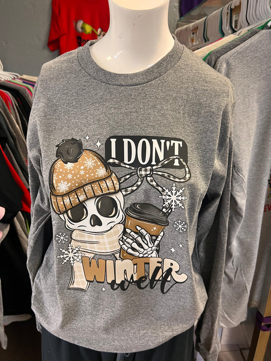 New unisex Christmas I don’t do winter  well ￼
