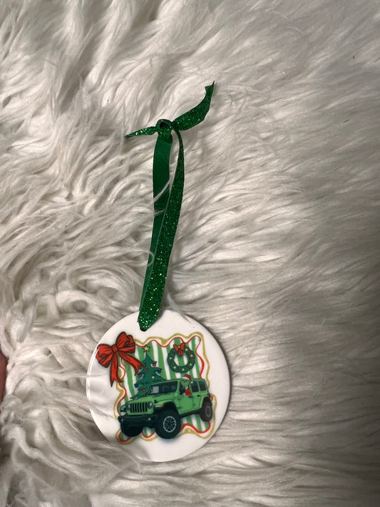 Ceramic Christmas ornament