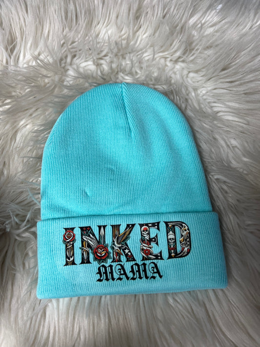 New beanie inked ￼ mama