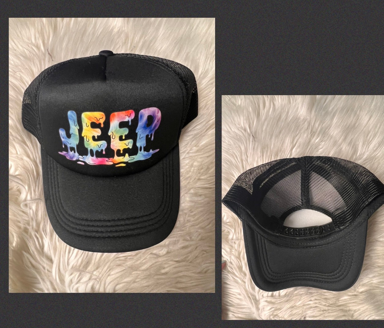 New hat tie-dye drip ￼