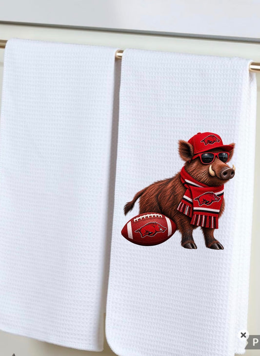 Decorative hand towel