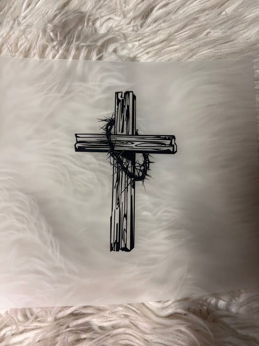 New DTF cross