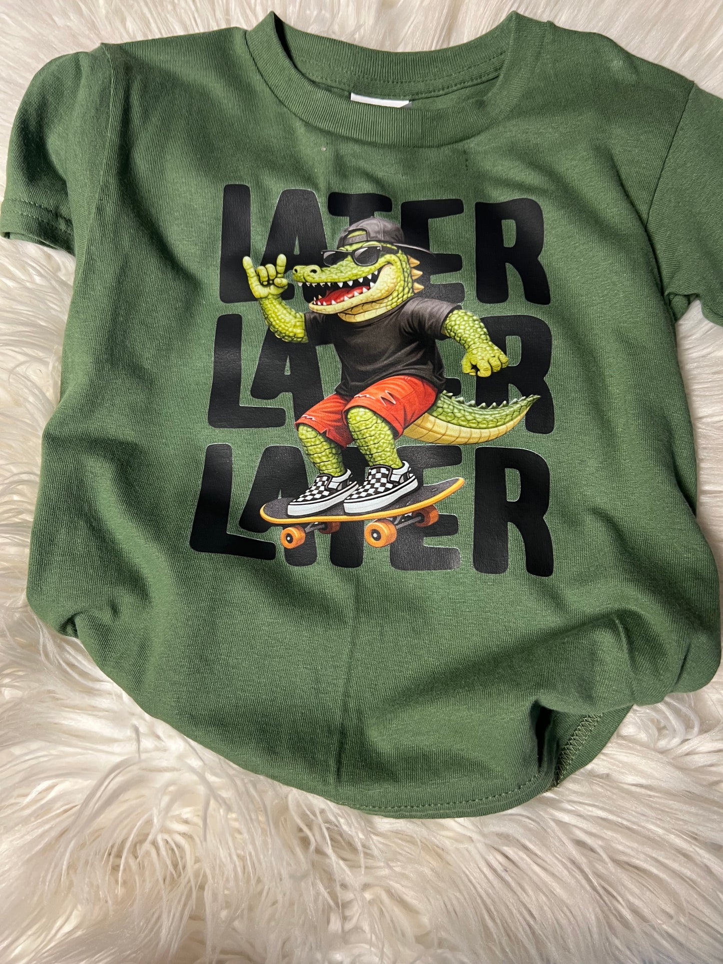 New later gator toddler 5T T-shirt ￼