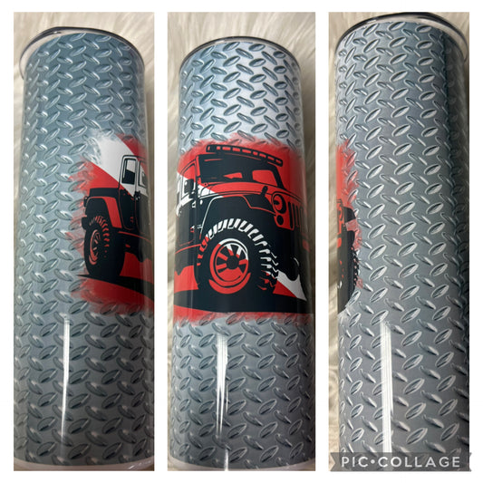20 ounce metal Tumblr