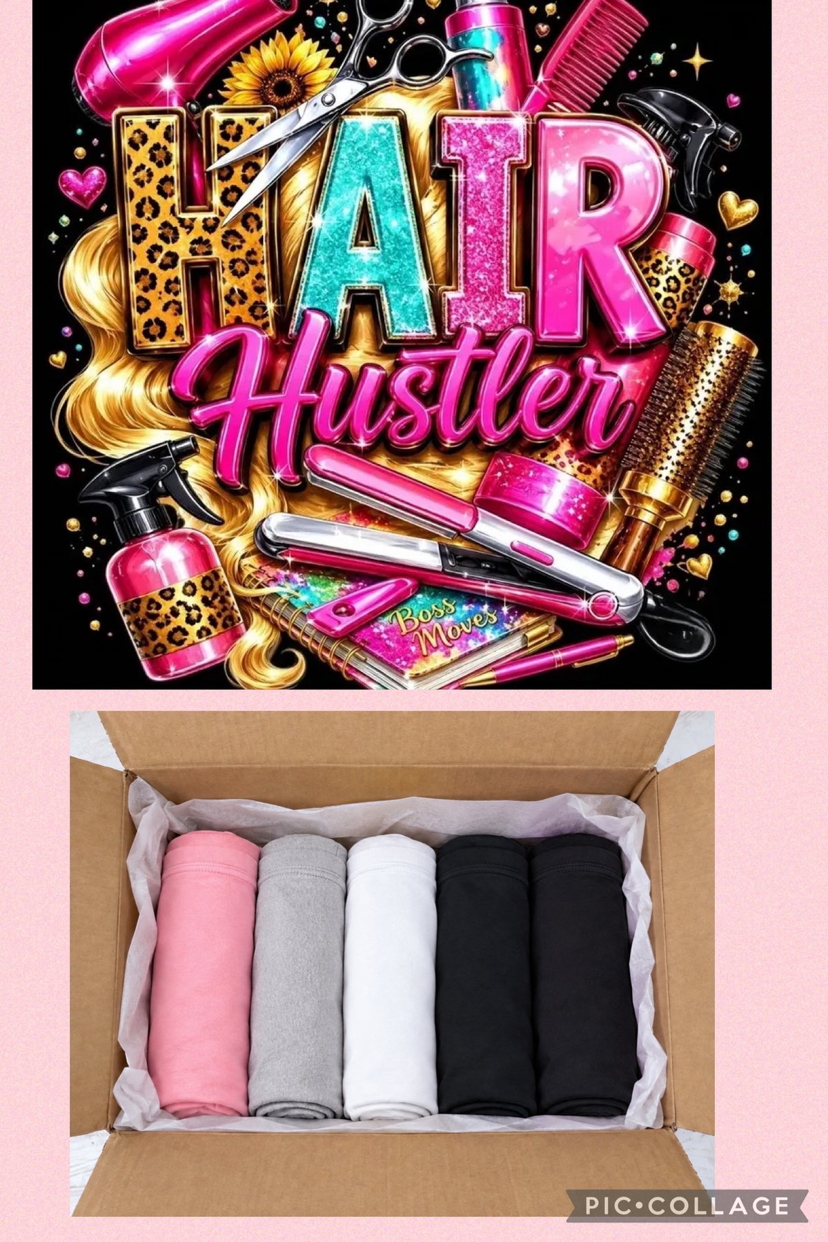 Mystery five T-shirts bundle hair tech