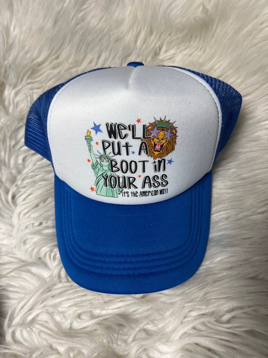 New bougie patriotic hat