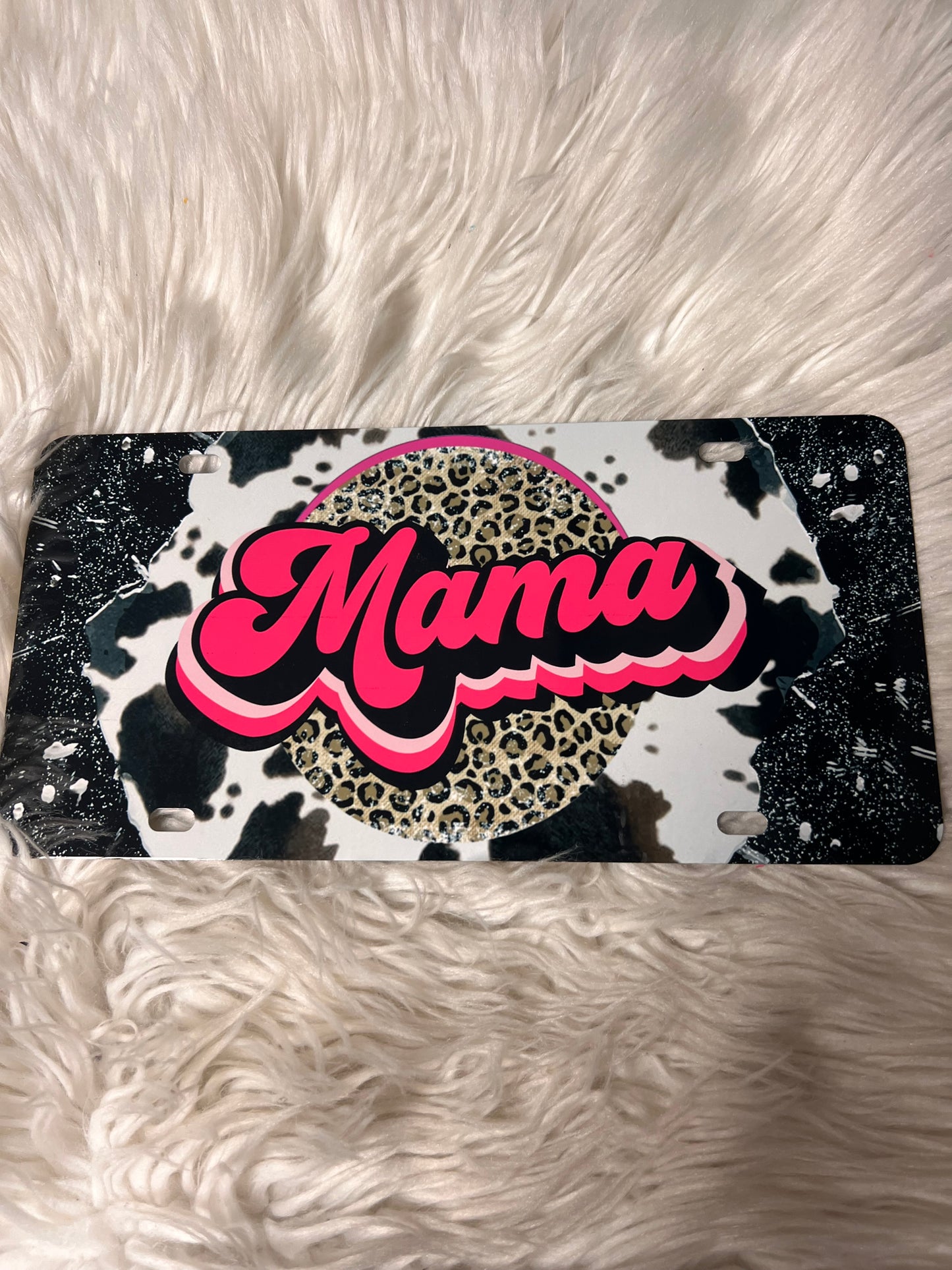 New vanity plate mama