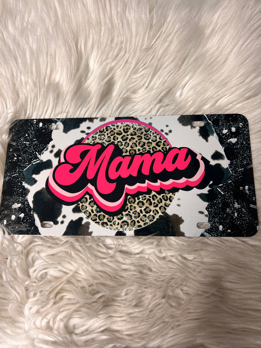 New vanity plate mama