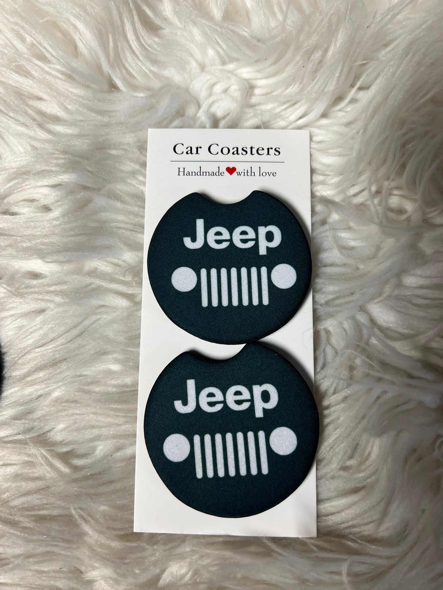 car coasters black