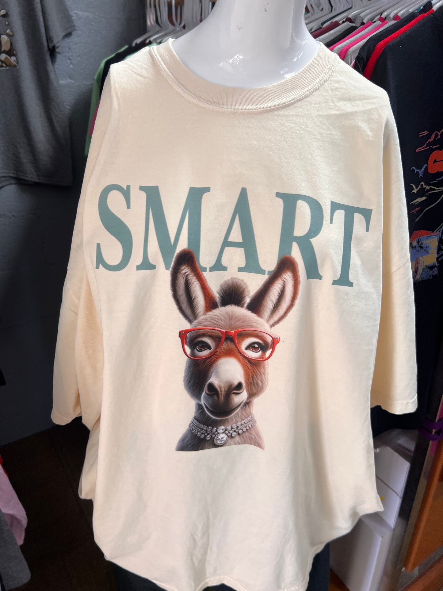 New unisex cream smart donkey