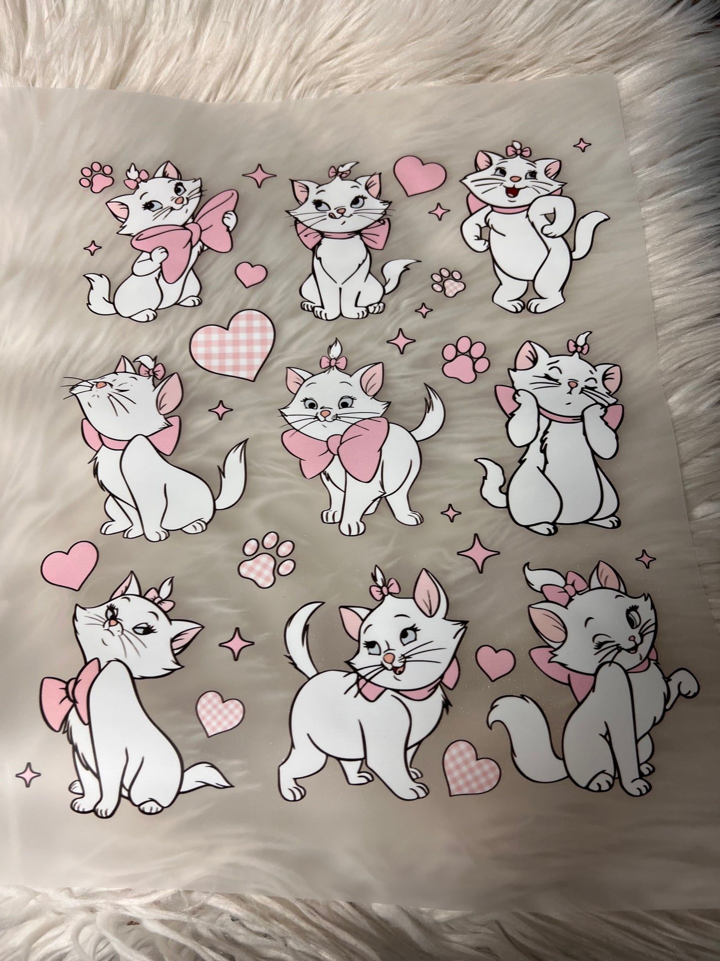 New DTF Marie the kitty￼