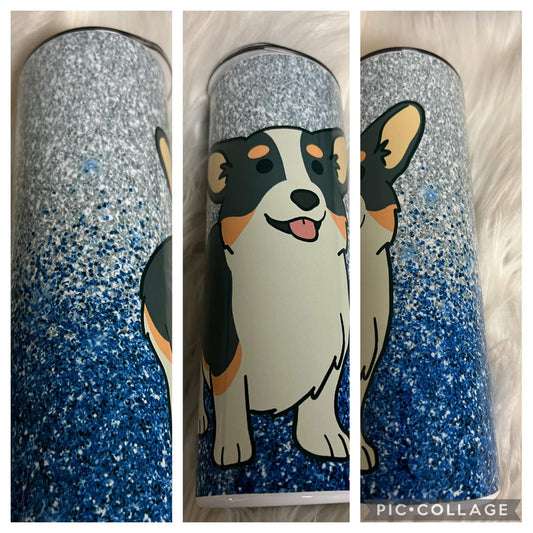 20 ounce Tumblr corgi