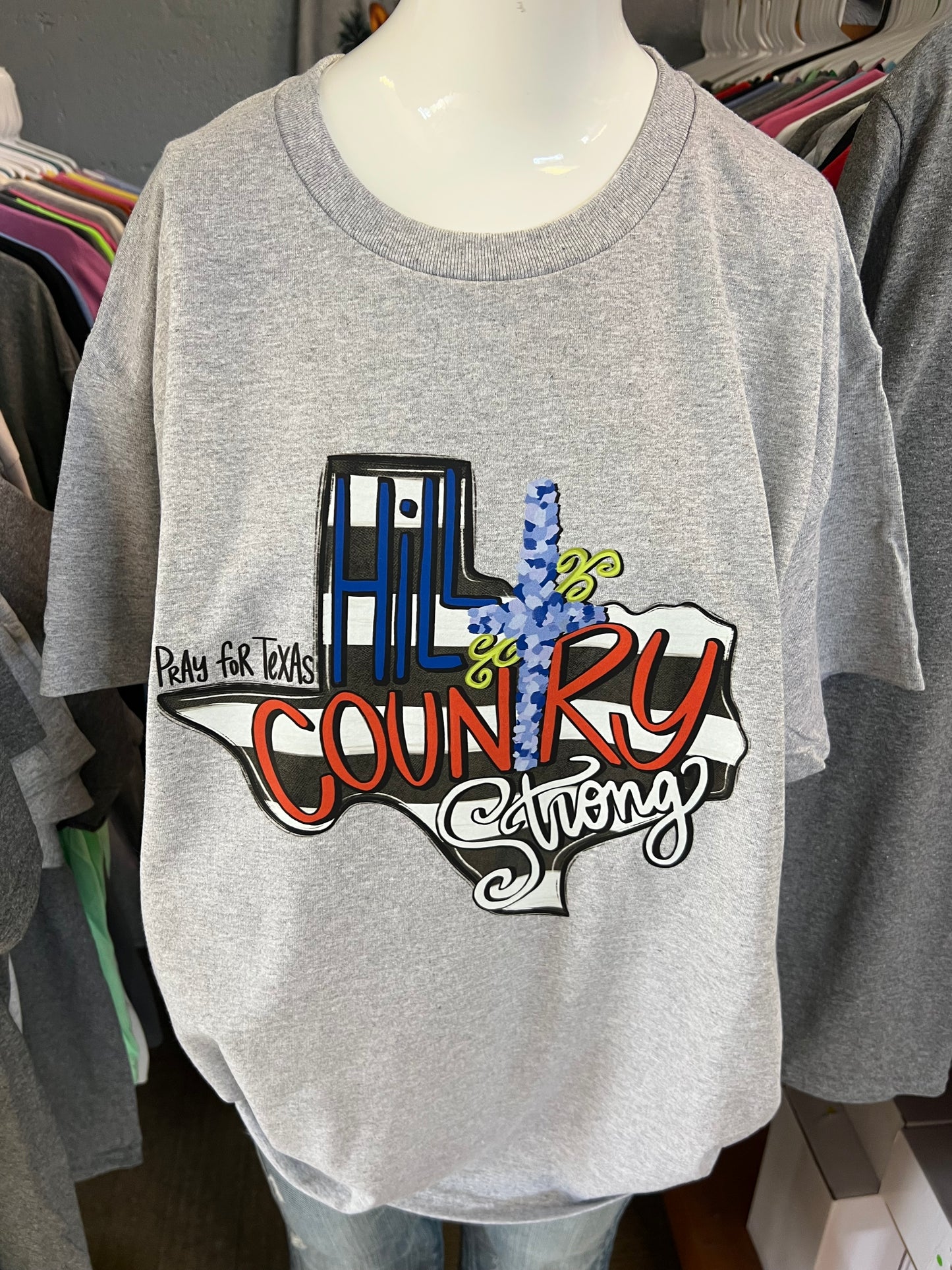 New  unisex T-shirt fundraiser relief for Texas