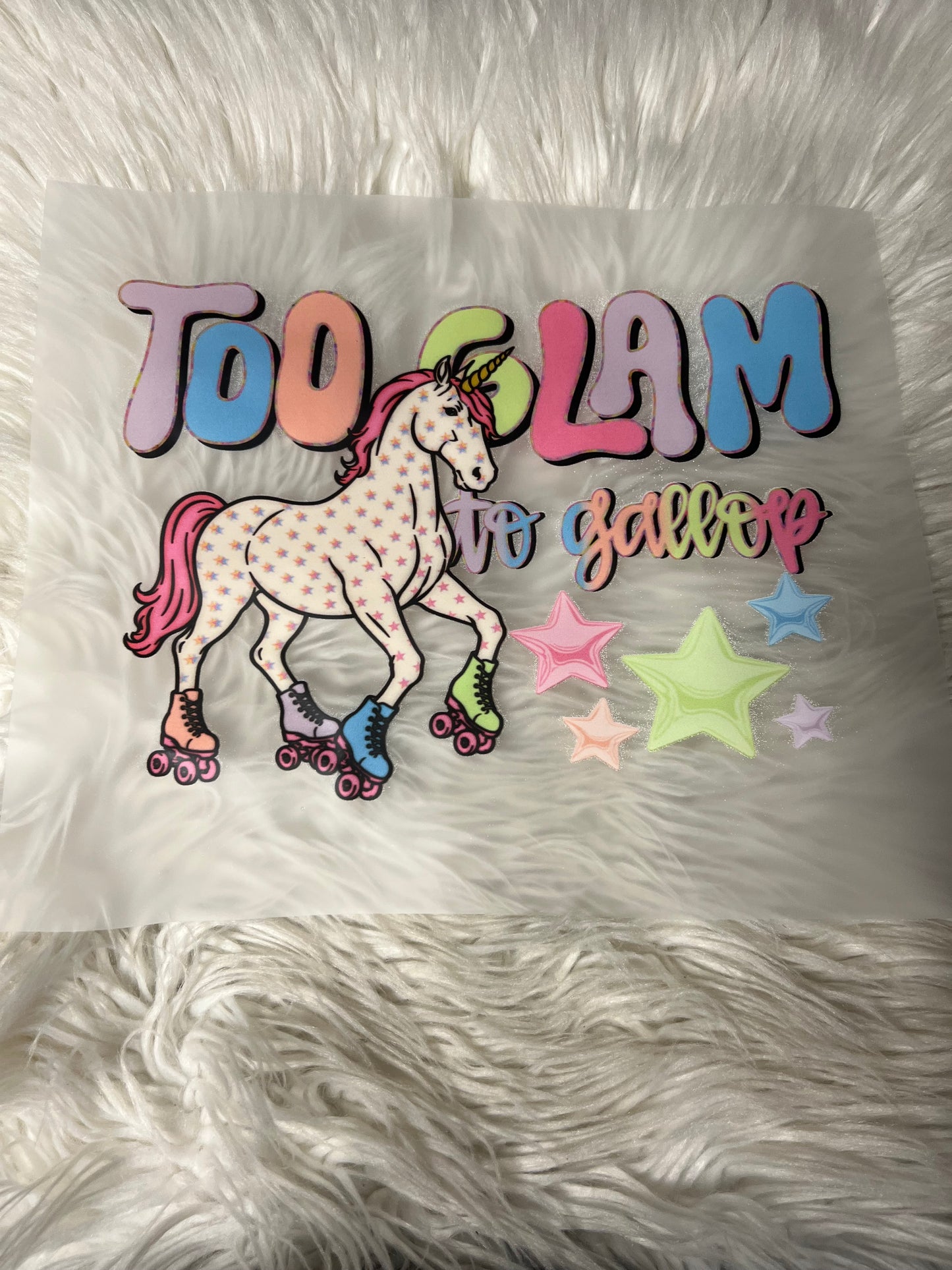 New DTF to glam
