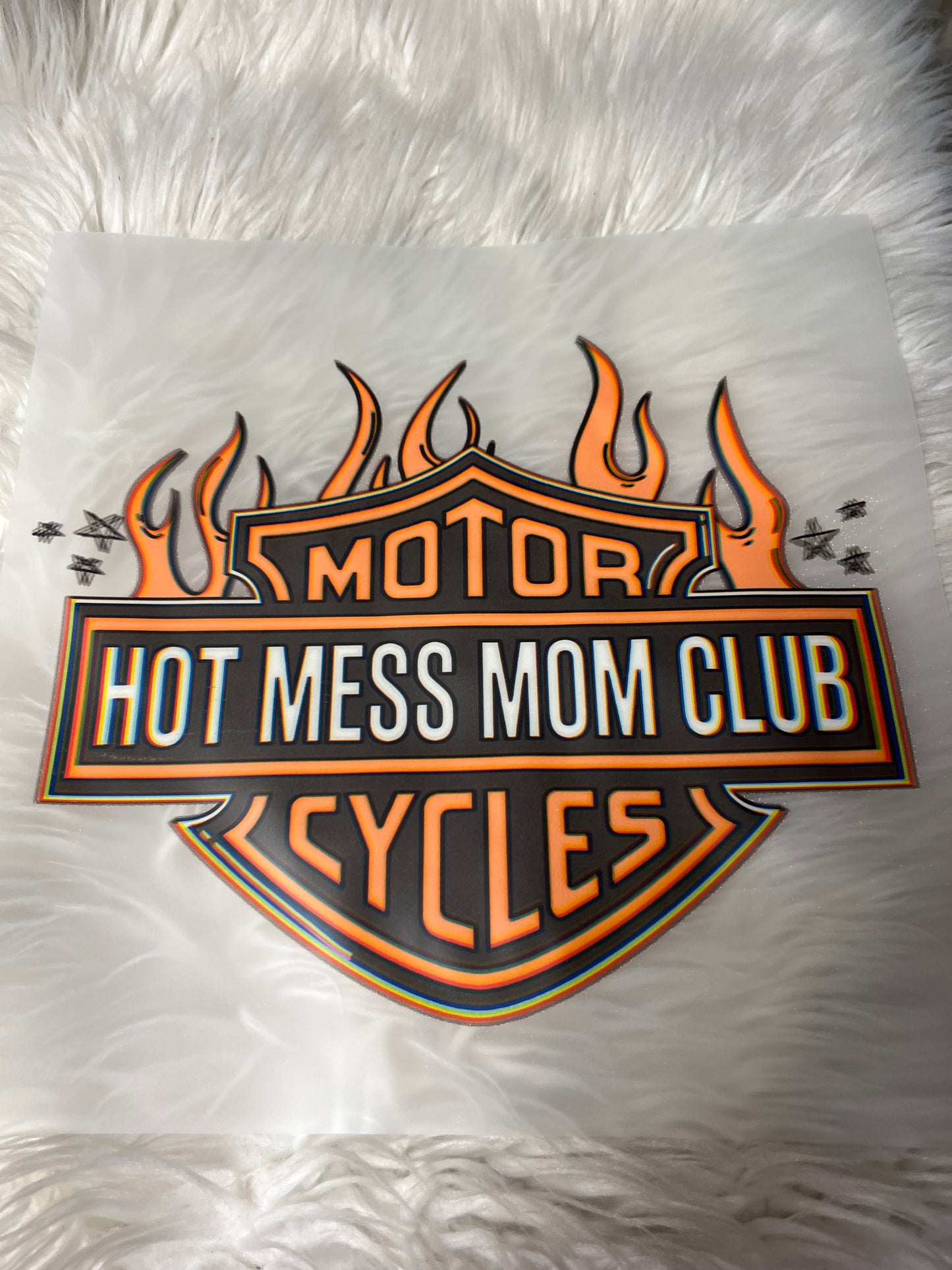 New  DTF hot mess mom club