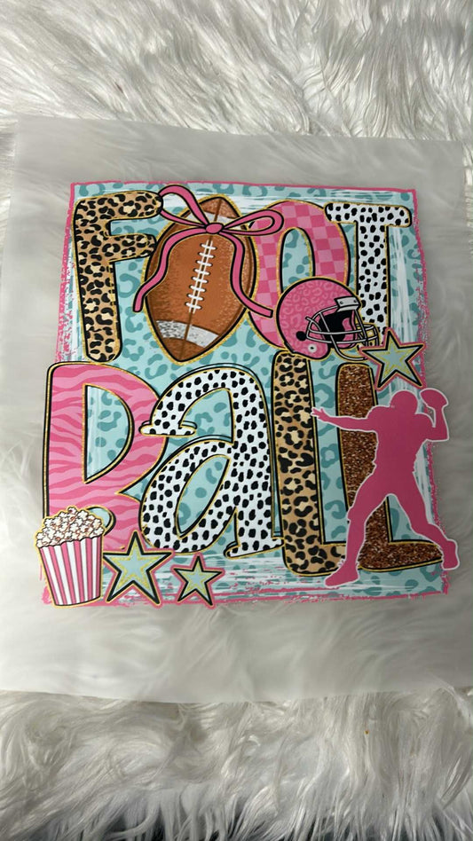 DTF  print girly preppy football